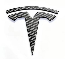 Carbon- Emblem For Tesla Model Y/3 Front