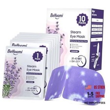 Steam Eye Mask, 10Packs Heated Eye Mask, Self Heating Lavender Scent