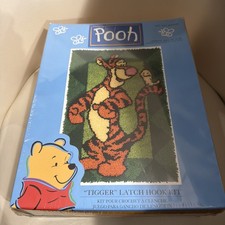 Disney Tigger Latch Hook Kit 20 X 30- Pooh Collection WP0102 Crochet Rug NEW NIB