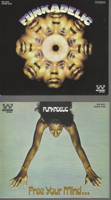 FUNKADELIC ''Funkadelic'' / ''Free Your Mind...'' (Lot-2 CDs) **LIKE NEW**