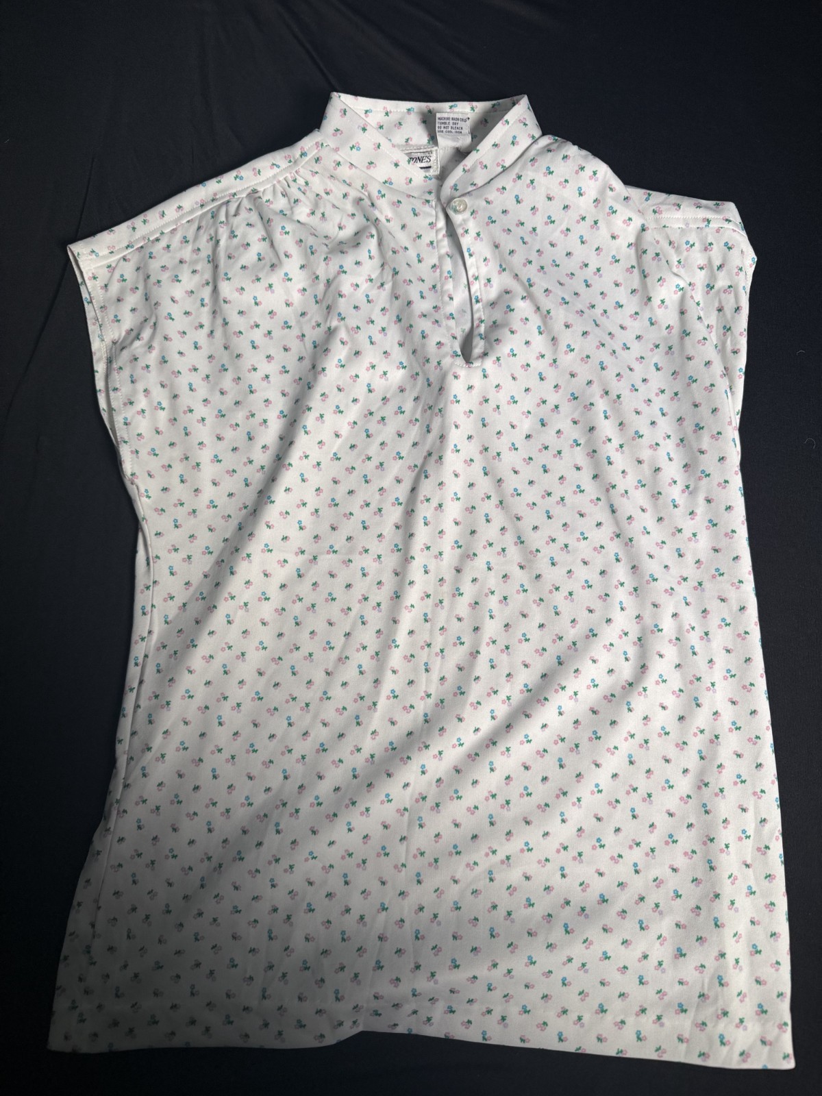 STEPPINSTONES Sleevless Collared Button Flower Pa… - image 2