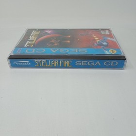 Stellar-Fire (Sega CD) Disc, Case, Manual, Foam, & Registration Card