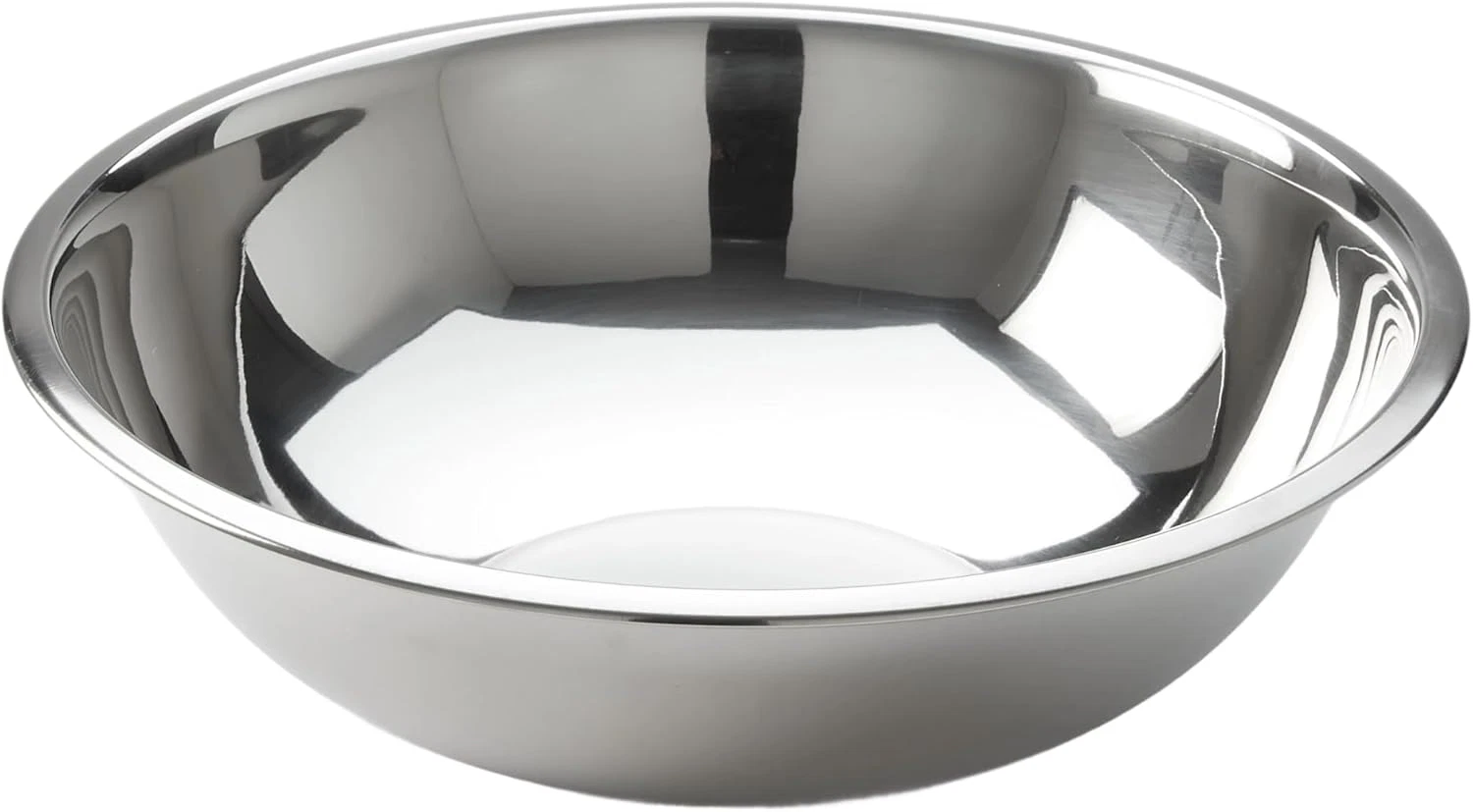16" Stainless Steel Mixing Bowl - 13-Quart Durable Metal Bowls for Mixing, Large
