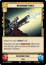 Ascension Cable (Foil) (717/1246) Legends of the Force NM FOIL
