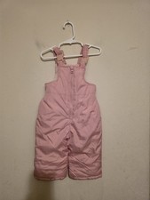 Child of mine pink snowsuit size 12 months