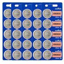 Murata CR2032 3V Lithium Coin Cell 25 Batteries - Replaces Sony CR2032