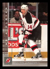 Pierre Dagenais #155 2001-02 Be a Player Memorabilia New Jersey Devils Hockey