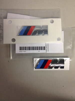 ORIGINAL M POWER M SPORT M TECHNIC M3 EMBLEM WING BADGE 51148058881 M3 F30 F20