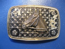 Vintage Horse Head Belt Buckle