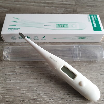 Fieberthermometer Digital Flexible Spitze Janmed+ Digitales Fieber Thermometer 