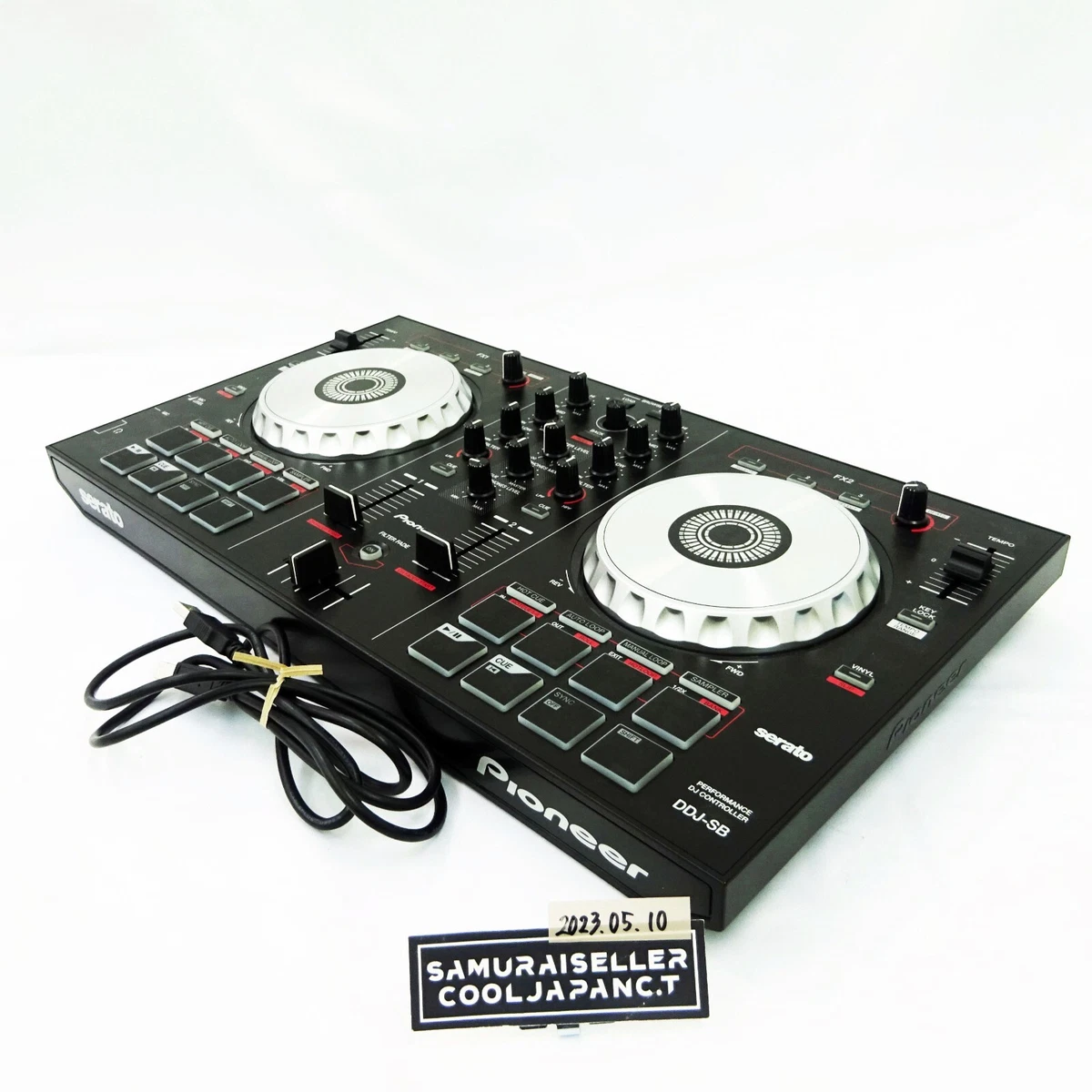 Pioneer DJ DDJ-SB Black Serato DJ Controller Worldwide Shipment
