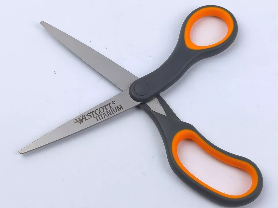 WESTCOTT TITANIUM Bonded 8" Soft Grip Scissors / Shears - NEW! - Image 3 of 4