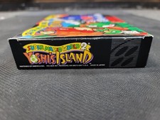 Super Mario World 2 Yoshi's Island Super Nintendo SNES Complete In Box Near Mint