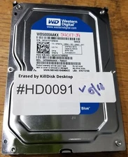 500GB 7200RPM Western Digital WD5000AAKX-753CA1 3.5" Hard Disk Drive