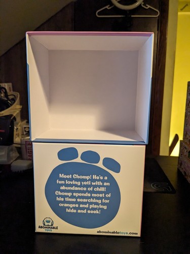 Abominable Toys Chomp Reverse Cotton Candy Limited Edition Vinyl Figure NEW - Picture 3 of 8