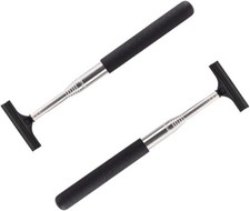 2 Windshield Cleaning Tools Car Wiper Retractable Long Handle Mirror Gadget