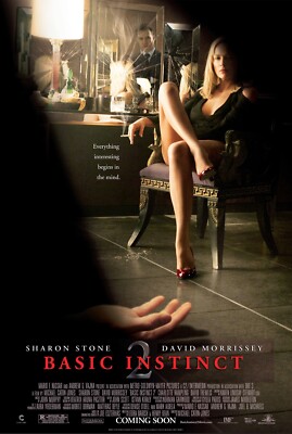 Basic Instinct 2 movie poster - Sharon Stone - 11 x 17 inches