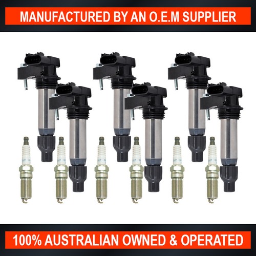 Swan Ignition Coil & NGK Spark Plug Pack – Fits Dodge Avenger / Journey RT SXT V6 24V