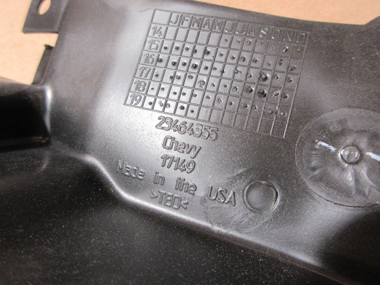 2017-2024 CHEVROLET COLORADO INTAKE AIR BAFFLE 23464355 for sale online ...