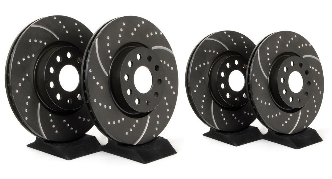 Kit Freinage Avant/arrière Pour BMW 3 E46 - Disques 300mm/294mm + Plaquettes (ECE Certifié)