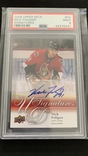 2009-10 Upper Deck Signatures Nick Foligno Toronto Maple Leafs PSA