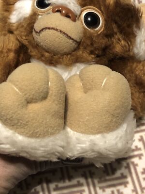 Vintage Applause 1984 Gremlin Gizmo 7” Brown White Stuffed