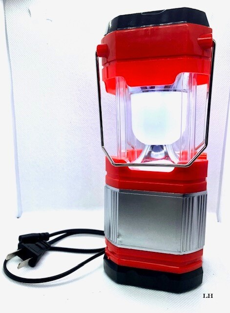 Camping Lantern Solar LED Rechargable AC DC USB for sale online