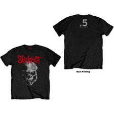 Slipknot - Gray Chapter Skull T-Shirt - Official Band Merch