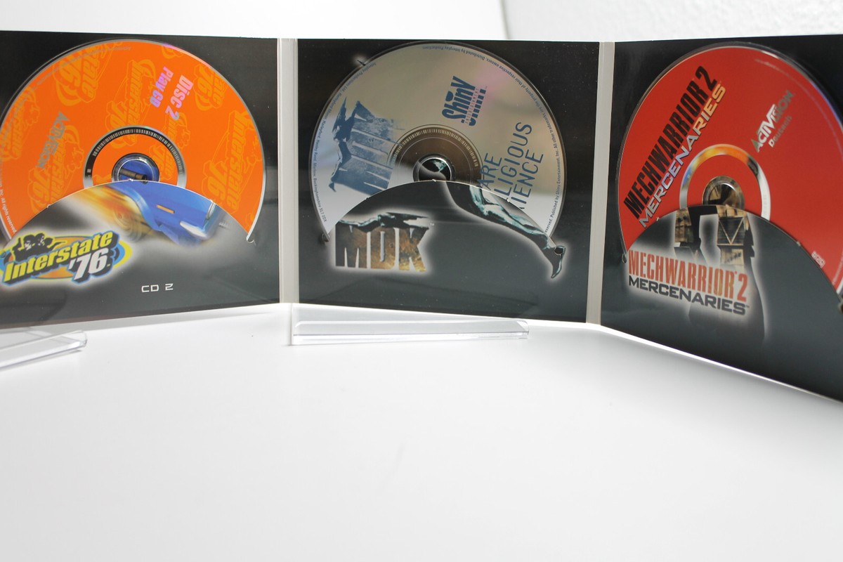 Action Hall Of Fame – Pack De 4 Jeux PC – Carmageddon / Interstate 76 / MDK / Mec