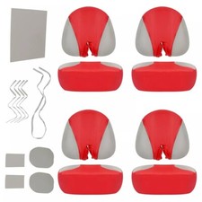 PVC Red Gray Full Set  Seat Covers For Sea-Doo Speedster 150 2007-2011 2008 2009