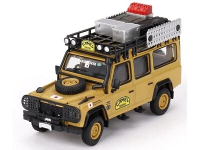 LAND ROVER Defender 110 - Camel Trophy Amazonas - Japón - MINI GT 1:64