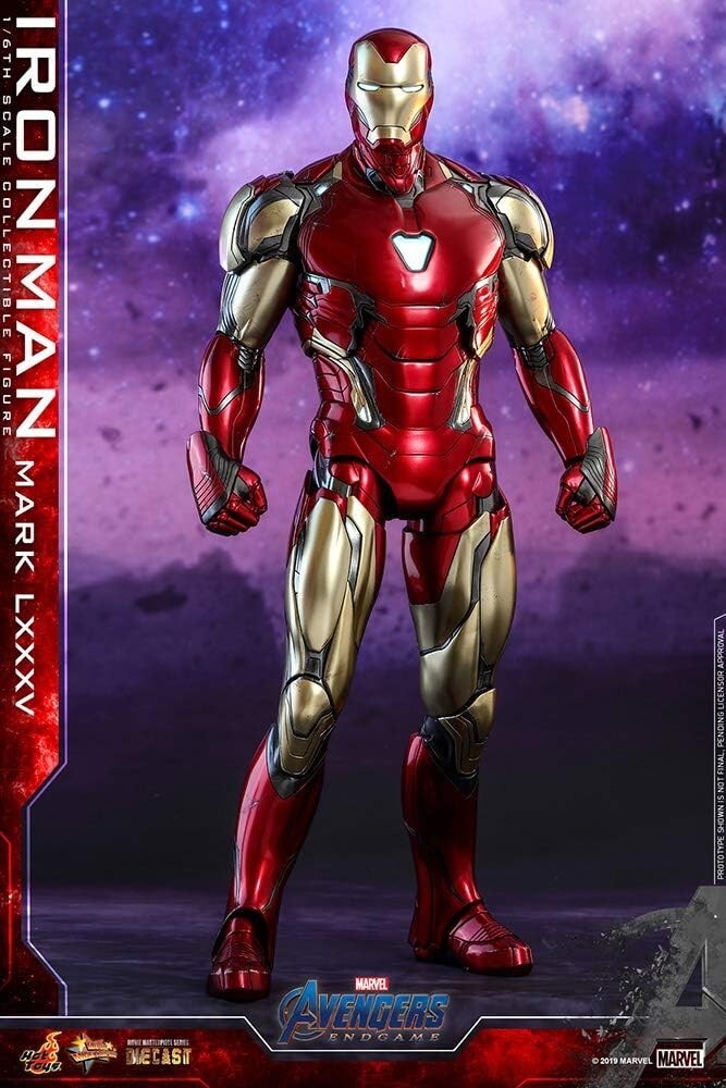 Iron Man Mark 85 Movie Masterpiece DIECAST Avengers Endgame 1/6