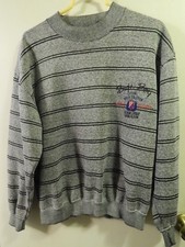 '80s-'90s Fashion  BUGLE BOY Size: Lg SWEATSHIRT "Freedom League" Retro Ltd