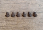 6pcs Vintage cast iron fancy cabinet drawer door screen  knobs pull handles