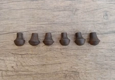 6pcs Vintage cast iron fancy cabinet drawer door screen  knobs pull handles