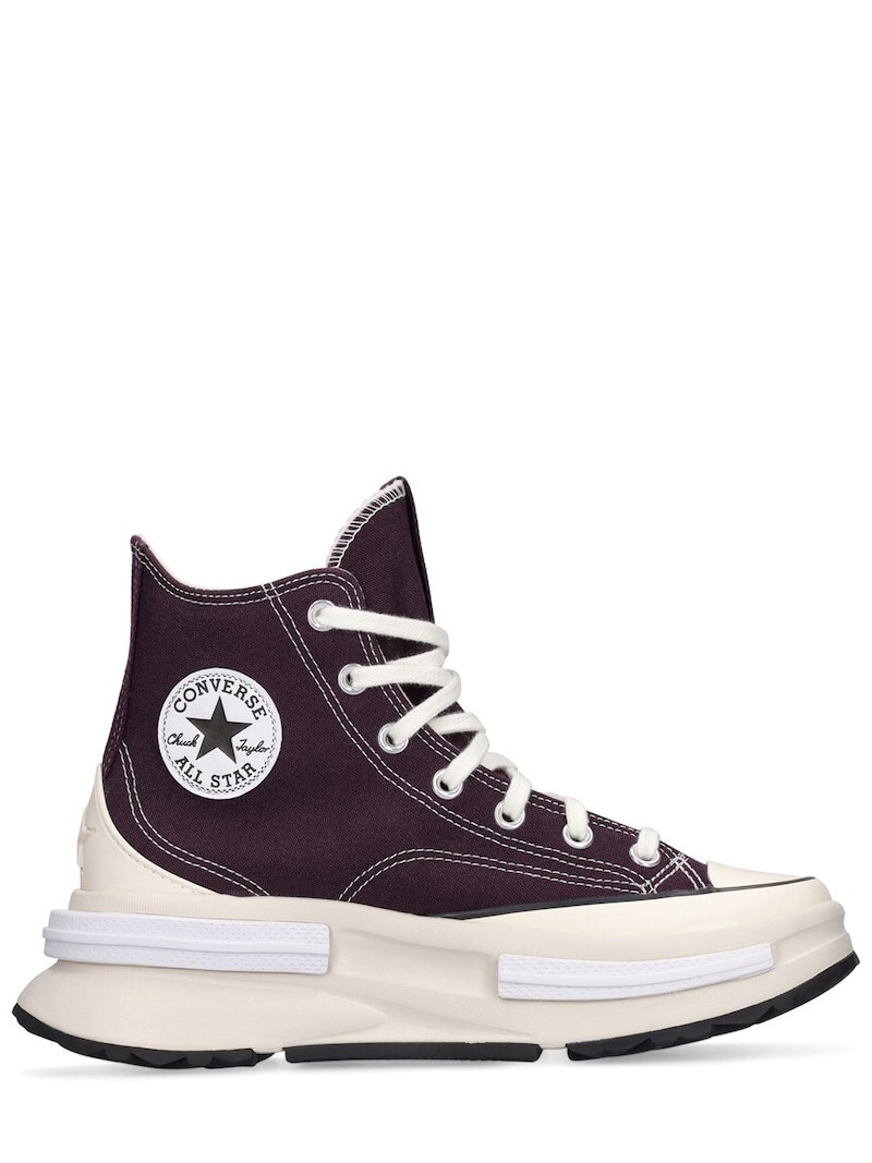 Size 6.5 - Converse Run Star Legacy CX High Black Cherry/ White 