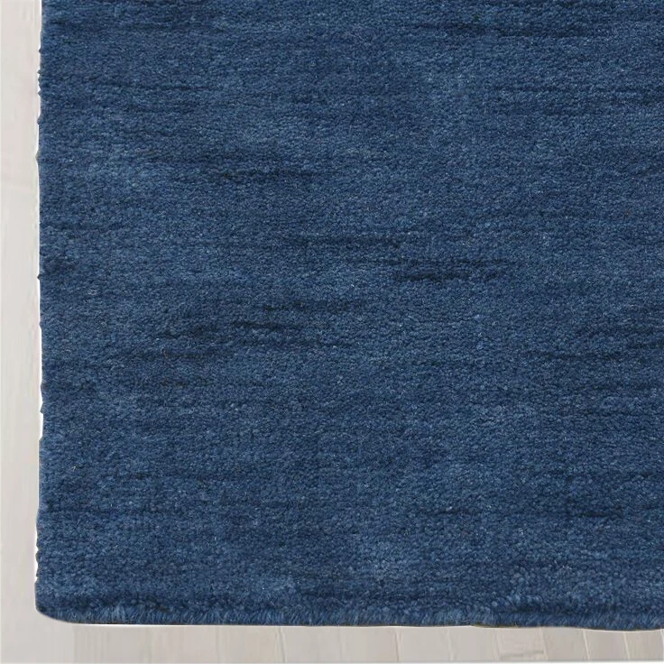 Handmade tufted rug wool rug Blue rug area rug hand tufted Carpet 5x8 6x9 9x12 - Image 4 of 4
