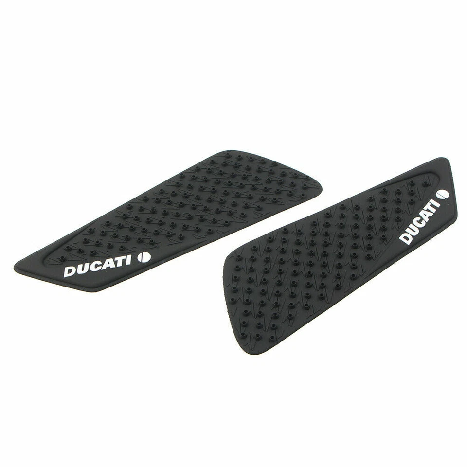 Protector de empuñaduras laterales de combustible para rodilla almohadilla de gas de tracción del tanque para Ducati 848/1098/1198 Foto 2 de 4