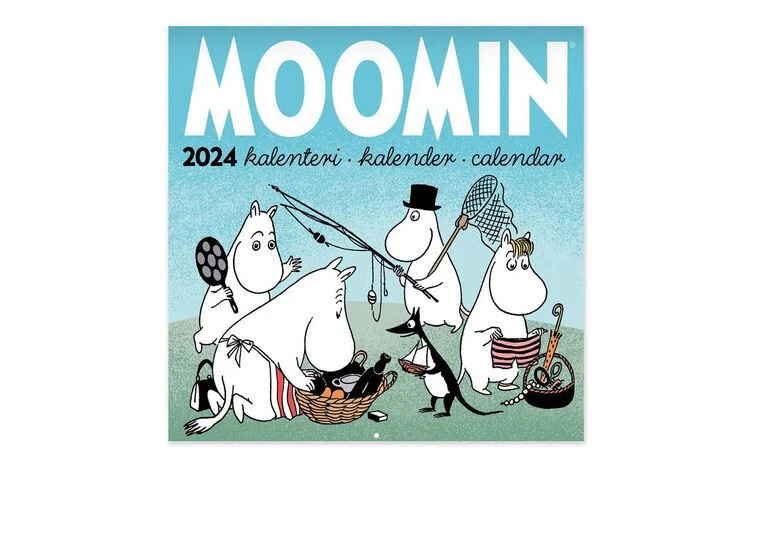 Moomin 2024 Mini Wall Calendar Putinki 20 x 20 cm | eBay