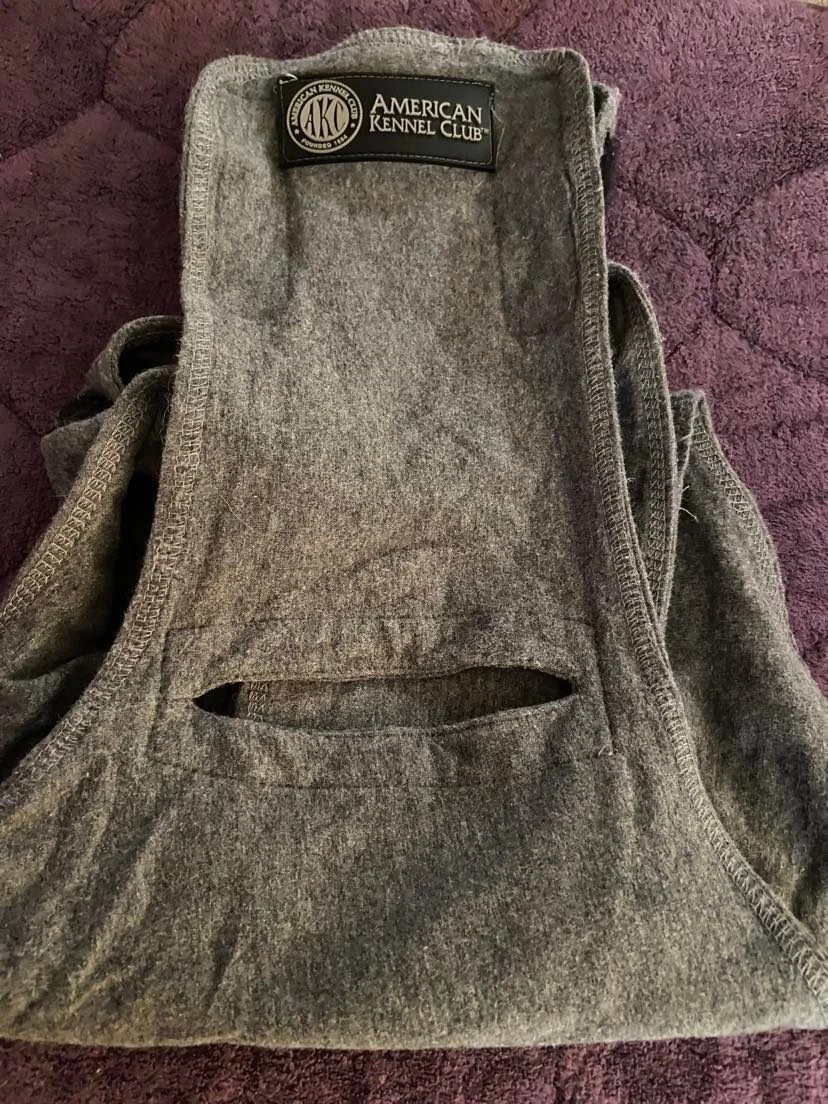LARGE AMERICAN KENNEL CLUB THUNDER SHIRT FOR DOGS GENTLY USED eBay