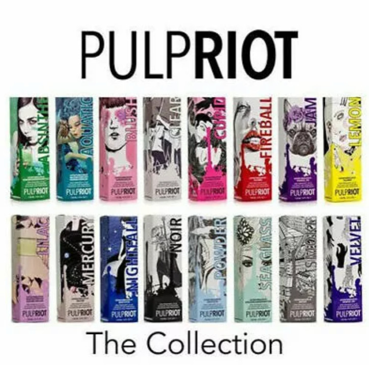 PULP RIOT Semi Permanent Professional Direct Hair Color,4 OZ
