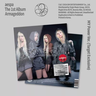 aespa MY WORLD target exclusive ver 未開封品 aespa - MY WORLD The 3rd Mini Album (Target Exclusive, CD) (ZINE