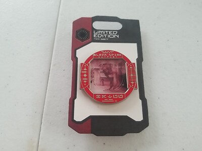 First Order Outpost Disney Pin First Order Scouting - Black Spire Outpost AT-ST Vehicle LE ...