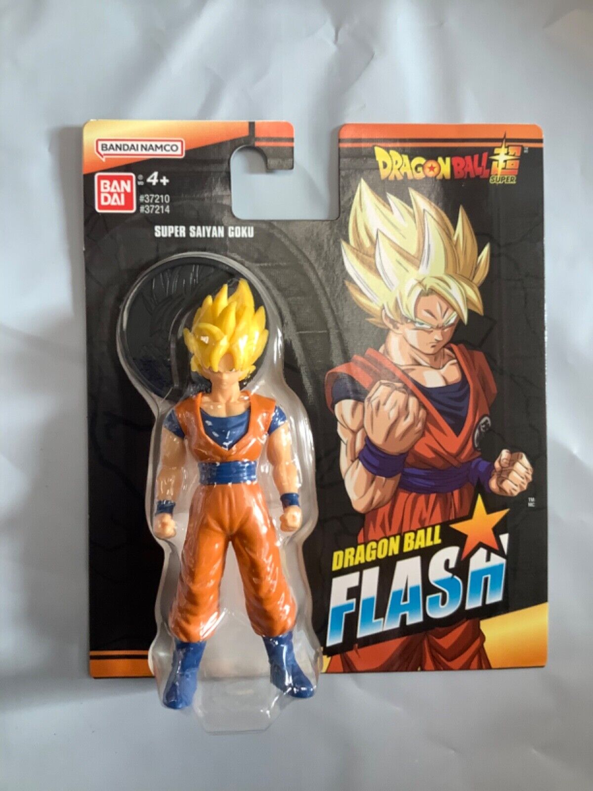 Dragon Ball Flash SUPER SAIYAN GOKU 4" Action Figure Bandai 2022 NEW