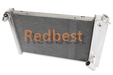 Cc1655 For Chevrolet Corvette Small Block 1969-197 26w 3 Row Aluminum Radiator