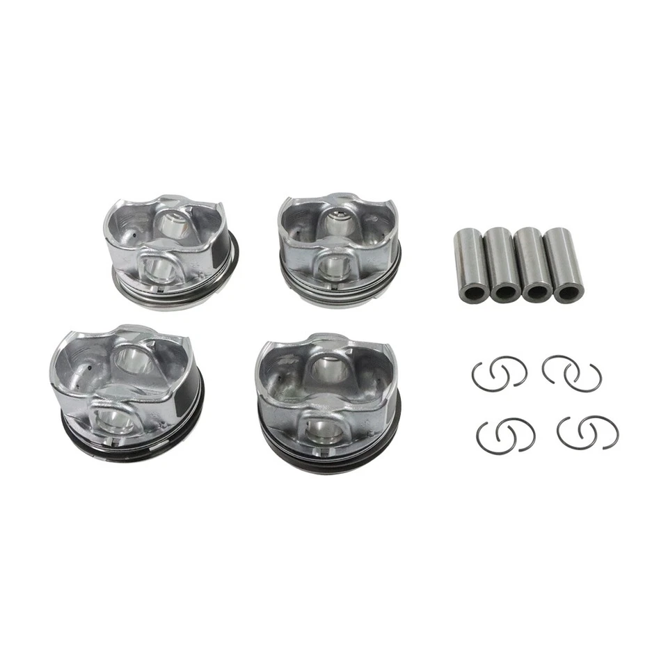 Juego de 4 pistones y anillos de motor G4FJ + bielas para Hyundai Kia 1.6T 2011-19 Foto 4 de 4