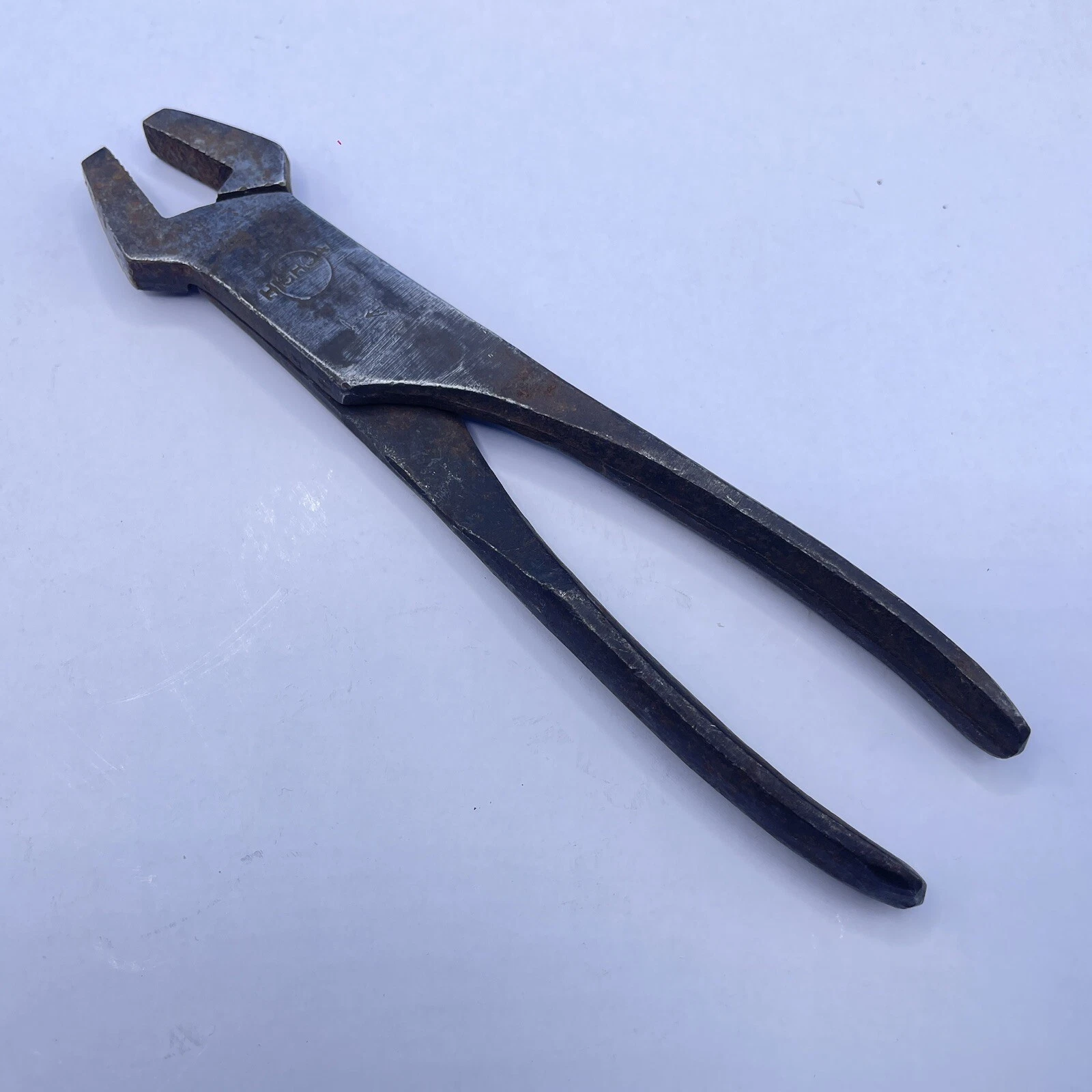 Vintage unusual 7" Nut Pilers Military Stamp old tool by Highgate Tool Co