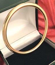 Vintage Jewellery Yellow Gold Golf Bangle Antique Deco Dress Jewelry