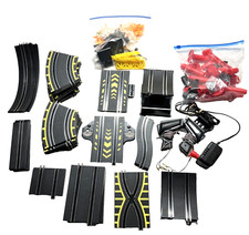 Golden Bright 130 pc Slot Car Track Power Supply Controllers NO CARS INCOMPLETE