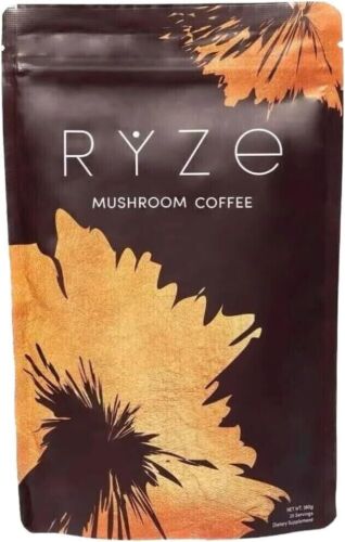 Ryze Mushroom Coffee Organic New 30 SERVINGS Free Shipping same or next day - Picture 1 of 3